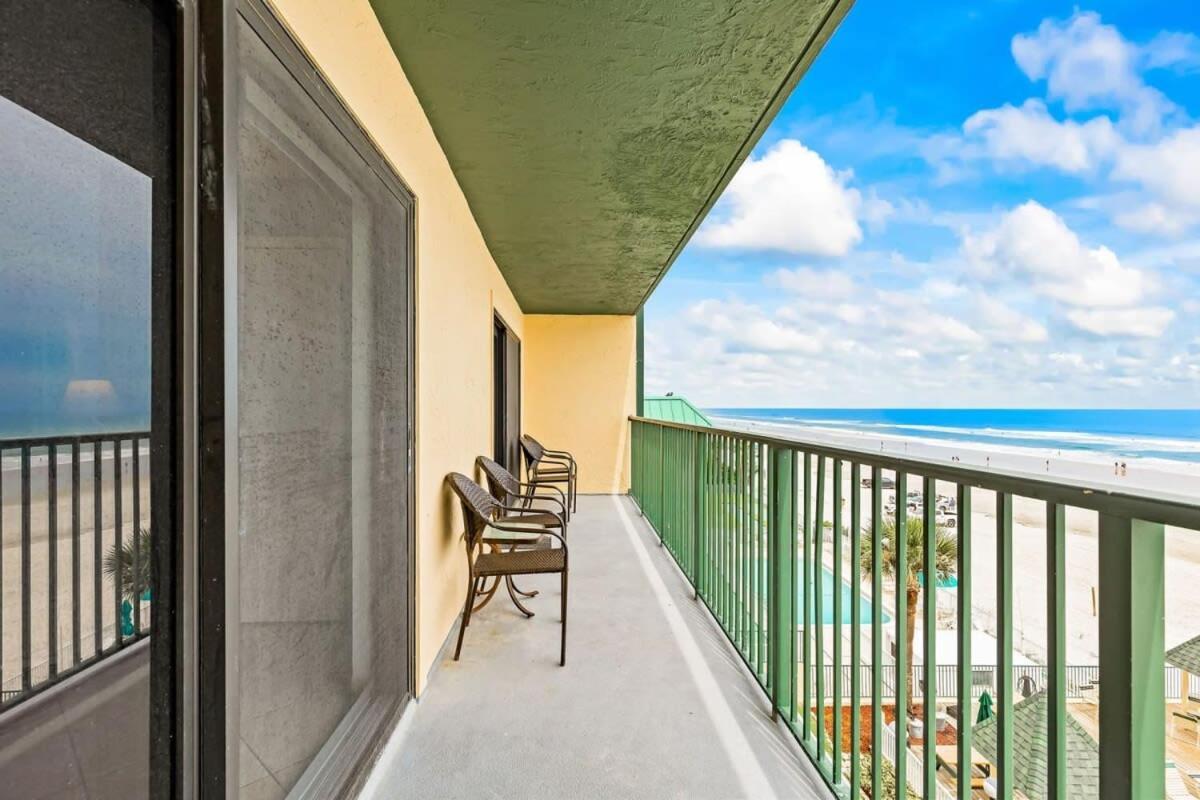 Ocean Front Condo With Amazing Views! Sunglow Resort 402 By Brightwild Daytona Beach Shores Exterior photo