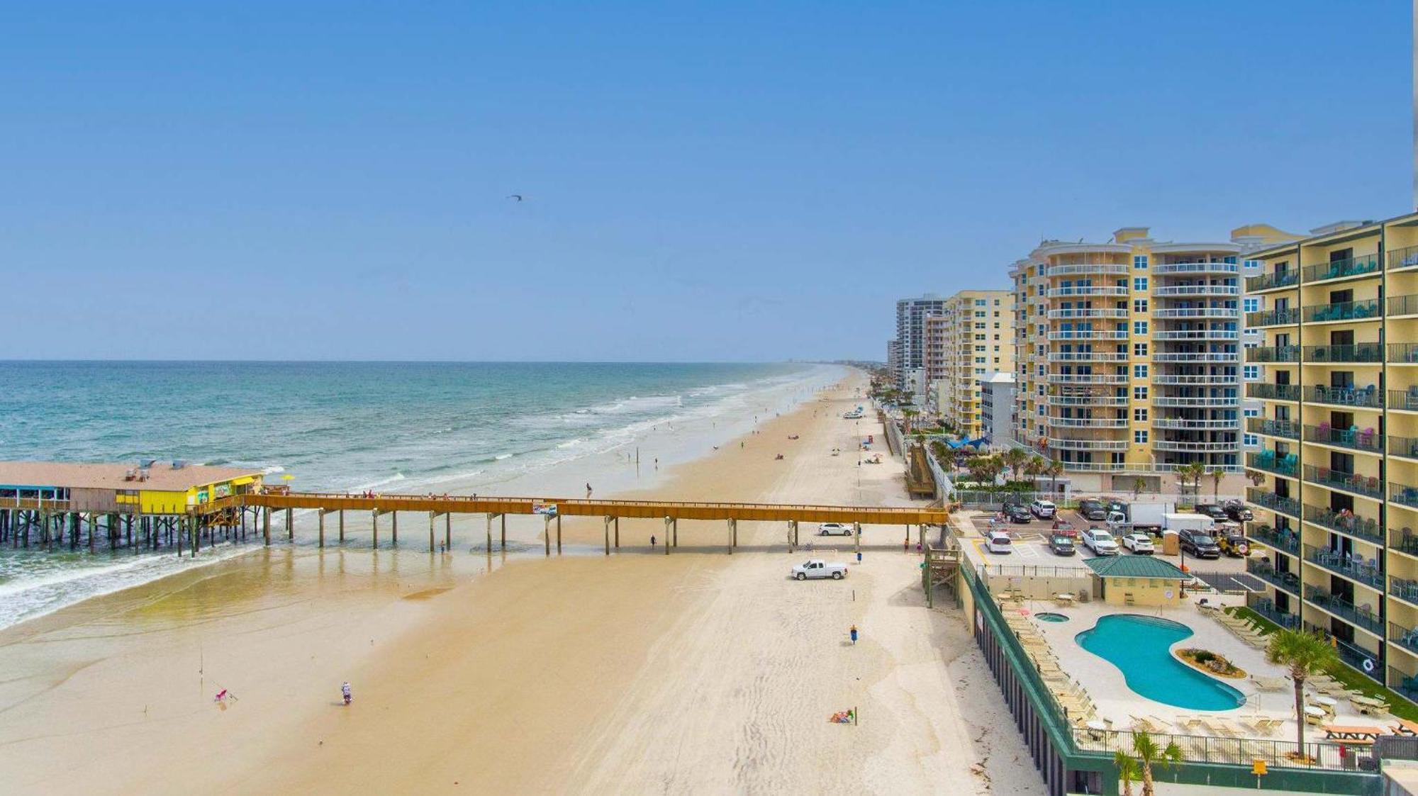 Ocean Front Condo With Amazing Views! Sunglow Resort 402 By Brightwild Daytona Beach Shores Exterior photo